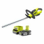 PACK RYOBI TAILLE-HAIES 18V ONE+ RHT184520 - 1 BATTERIE 2.0 AH - 1 BATTERIE 2.5AH - 2 CHARGEURS RC18120-125