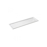 RECEVEUR DE DOUCHE ACRYLIQUE HAUTE DENSITÉ GAMME PRO SANINDUSA PIANO FOND LISSE 170X75 ÉPAISSEUR 3.5CM COULEUR BLANC