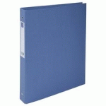 CLASSEUR RIGIDE 2 ANNEAUX 30MM CLEAN'SAFE - A4 - BLEU - LOT DE 10