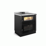 CUISINIÈRE À BOIS 7,1 KW ENCASTRABLE VERONA XXL.16 - NOIR ANTHRACITE LA NORDICA EXTRAFLAME