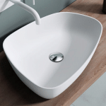 LAVABO VASQUE À POSER BLANC MAT 60CM LAVE MAIN COLOSSUM-806M 51,1X38,7X12CM - BLANC MAT - SOGOOD