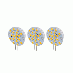 ARCCHIO AMPOULE À BROCHE LED G4 2,7 W 830 RONDE X3