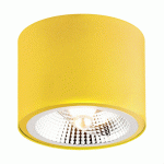 ARGON SPOT POUR PLAFOND CHLOE FIXE, JAUNE