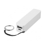 BATTERIE DE SECOURS WS 104  2000/2200/2600 MAH - BLANC - CHARGEURS ET BATTERIES PUBLICITAIRES