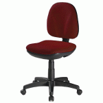 CHAISE DE BUREAU AURORE CONTACT PERMANENT COLORIS PRUNE - MANUTAN COLLECTIVITÉS