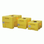 CUVES RECTANGULAIRES PE 125 À 600 LITRES