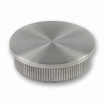 EMBOUT INOX 304 À FRAPPER - PLAT - 42MM