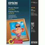 PAPIER PHOTO GLACÉ EPSON A4 200 G - 50 FEUILLES
