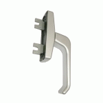 POIGNÉE SPACIO SIMPLE DIRECTION PERÇAGE 84/98 OB/OF FINITION ARGENT - FERCO - G-46551-00-0-1