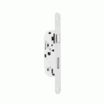 SERRURE MONOPOINT À LARDER ÉTROIT BEC DE CANE À CONDAMNATION 40MM BLANCHE - HERACLES - 2620NF72H4R