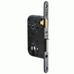 SERRURE MONOPOINT À LARDER MULTIBAT 50 MM BOUT ROND NOIRE DROITE - JPM - 210000-22-1B