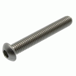 VIS MÉTAUX TÊTE CYLINDRIQUE BOMBÉE 6PANS - INOX A2 - 8X16 - BOITE 100 ACTON