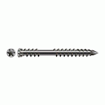 BOÎTE DE 400 VIS TERRASSE TÊTE CYLINDRIQUE INOX A2 5X60MM - SPAX - 0537000500605