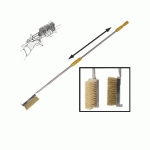 BROSSE POUR FOUR À PIZZA LONGUEUR 175 CM AVEC POILS NATURELS