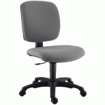 CHAISE DE BUREAU KAOLA DOSSIER BAS COLORIS GRIS - MANUTAN COLLECTIVITÉS