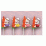 DÉCORATION GÂTEAUX LES LAPINS CAROTTE