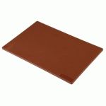 PLANCHE À DÉCOUPER BASSE DENSITÉ HYGIPLAS MARRON