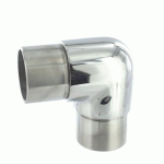 RACCORD MAIN COURANTE 42,4 MM – INOX 316 POLI - 90° DESIGN PRODUCTION