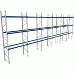 RACK 1 DÉPART + 5 SUIVANTS LXLXH 2700X17100X6000 1000KG 3 NIV - BITO