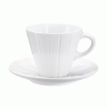TASSE À BOISSONS CHAUDES EN PORCELAINE 20 CL - LOT DE 6
