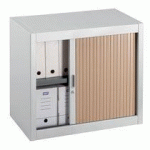 ARMOIRE À RIDEAUX DÉMONTABLES 70 X 80 CM ALU-HÊTRE