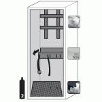 ARMOIRE BOUTEILLES DE GAZ G-ULTIMATE-90 G90.145.060.R GRIS - ASECOS