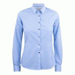 J.HARVEST & FROST PURPLE BOW 141 CHEMISE FEMMES BLEU/À CARREAUX - TAILLE S