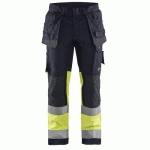 PANTALON DE TRAVAIL MULTINORMES INHÉRENT STRETCH FLUORESCENT TAILLE 40 - BLAKLADER