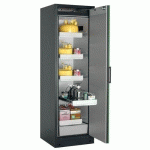 ARMOIRE SÉCURITÉ Q-PEGASUS-90 Q90.195.060.WDACR GRIS/VERT - ASECOS