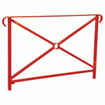 BARRIÈRE HÉRITAGE SIMPLE CROIX 1.50 DOUBLE CROSSE ROUGE 3020 - PROCITY