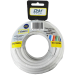 BOBINE CÂBLE TUBULAIRE 3X1MM BLANC 10M