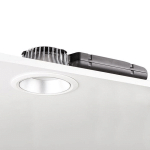 GLAMOX DOWNLIGHT LED D70-RF155 HF 3.000K BLANC/ARGENT MAT