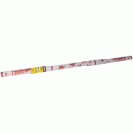 NAPPE JETABLE PAPIER DAMASSÉ - ROULEAU 6 M NOËL ROUGE - COGIR