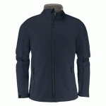 PRINTER ESSENTIALS TRIAL VESTE SOFTSHELL HOMMES DARK NAVY - TAILLE S
