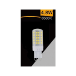 AMPOULE TUBULAIRE LED SMD G9 4.8W 600LM LIGHT 3000K 6500K 4000K SPARAC-G9-4.8W-CE5 -BLANC FROID- - BLANC FROID