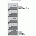 ARMOIRE SÉCURITÉ S-CLASSIC-90 S90.196.060.WDASR JAUNE