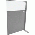 CLOISON DE SÉPARATION MI-TÔLÉE/PLEXI 150 CM MDLE SUIVANT - MANORGA