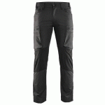 PANTALON DE TRAVAIL SERVICES STRETCH GRIS FONCÉ/NOIR TAILLE 42C - BLAKLADER