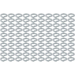 CYCLINGCOLORS - 100X RONDELLE GROWER ÉLASTIQUE POUR VIS À TÊTE CYLINDRIQUE EN ACIER ZINGUÉ DIN 7980 UNIVERSEL VIS BOULON ETANCHÉITÉ FIXATION