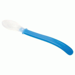 CUILLÈRES AVEC EMBOUT SOUPLE - BLEU - PLASTOREX