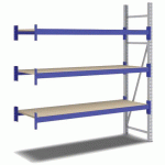 KIT RAYONNAGE SUIVANT 2000X1800X600 MM 3 NIVEAUX 1500 KG - BITO