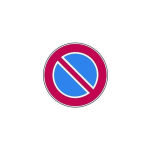 TRAFFIC SIGNS PARKING PROHIBITED PARKING FIG. 74
