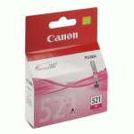 CARTOUCHE ENCRE CANON CLI-521 MAGENTA - CARTOUCHE AUTHENTIQUE