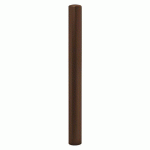 POTELET CARREFOUR Ø 90 MM - GALVA MARRON 8017 - PROCITY