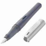 STYLO PLUME O UP, ANTHRACITE, POUR GAUCHERS