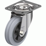 BLICKLE - ROULETTE PIVOTANTE Ø 100MM BANDAGE CAOUTCHOUC SBR 70KG - LEX-VPP 100XR-SG