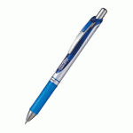LOT DE 2 - STYLO ROLLER PENTEL ENERGEL BL77 RÉTRACTABLE POINTE 0,7 MM - ÉCRITURE MOYENNE BLEU