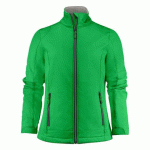 PRINTER TRIAL VESTE SOFTSHELL FEMMES VERT - TAILLE S