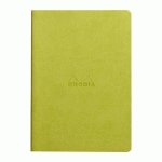RHODIARAMA PIQÛRE A5 LIGNÉ 64 PAGES, PAPIER 90G - ANIS