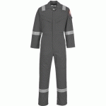 COMBINAISON FLAMME RÉSISTANT ANTISTATIQUE FR50 GRIS XS - PORTWEST